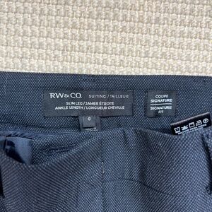 Womens Tailored Suit Navy